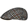 New Tacola Check Flat Cap by Lierys mustard