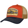 Beach Race Trucker Cap by FWS blue-yellow
