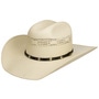 Ranson Western Vented Toyo Straw Hat by Stetson white