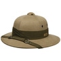 Waxed Cotton Pith Helmet by Stetson khaki