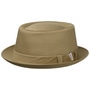 Cotton Pork Pie Cloth Hat by Stetson khaki