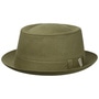 Cotton Pork Pie Cloth Hat by Stetson olive