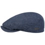 Brinkley Driver Flat Cap by Stetson blue-mottled