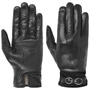 Laravella Leather Gloves by Caridei black