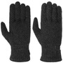 Lambswool Knit Gloves by Caridei anthracite