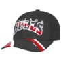 NBA Brushed Bulls Cap by Mitchell & Ness black