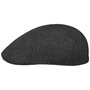 6 Panel Mélange Flat Cap by Lipodo grey