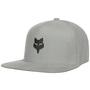 Fox Head Snapback Cap by FOX grey
