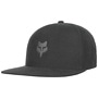 Fox Head Snapback Cap by FOX black