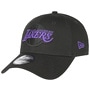 9Forty Side Patch Lakers Cap by New Era black