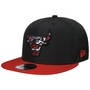 9Fifty Infill Bulls Cap by New Era black-red