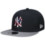 9Fifty Infill Yankees Cap by New Era grey
