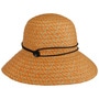 Twotone Floppy Hat by Seeberger orange