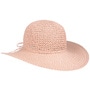 Levina Straw Hat by Seeberger rose