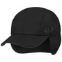 Winter Cap with Ear Flaps by Jack Wolfskin black-black