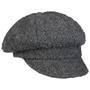 Uni Bouclé Newsboy Cap by Gebeana grey