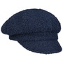 Uni Bouclé Newsboy Cap by Gebeana blue
