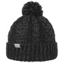 Reflective Yarn Knit Beanie by Gebeana black