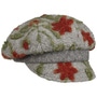 Suvera Wool Newsboy Cap by Gebeana light grey