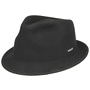 Leola Trilby Wool Hat by Stetson black