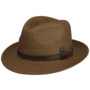 Mondavio Bogart Straw Hat by Lipodo brown