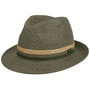 Costanzo Bogart Straw Hat by Lipodo green
