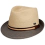 Montenovo Trilby Straw Hat by Lipodo beige-blue