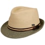 Montenovo Trilby Straw Hat by Lipodo beige-green
