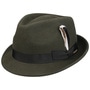 Levamo Trilby Wool Hat by Stetson olive