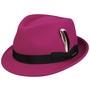 Levamo Trilby Wool Hat by Stetson pink