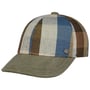 Colour Checks Cap by Lierys olive