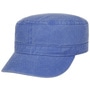 Washed Cotton Army Cap by Lipodo blue