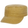 Washed Cotton Army Cap by Lipodo mustard