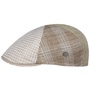 6 Panel Patchwork Flat Cap by Lierys beige