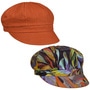 Vermadia Reversible Newsboy Cap by Lipodo terracotta