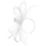 Kamia Fascinator by McBURN white