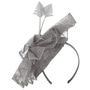 Mialona Fascinator by McBURN grey
