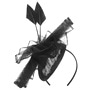 Mialona Fascinator by McBURN black