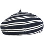 Twotone Stripes Beret by McBURN navy