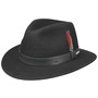 Gorham Traveller Wool Hat by Stetson black