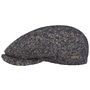 Irish Wool Flat Cap by Stetson navy