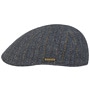 Carsen Wool Flat Cap by Stetson navy