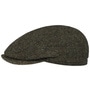 Devona Wool Flat Cap by Stetson dark green