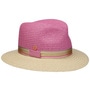 Nane Twotone Traveller Straw Hat by Mayser pink