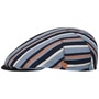 Sidney Stripes Flat Cap by Mayser blue