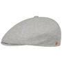Wallace Linen Flat Cap by Mayser light grey