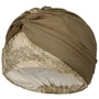 Glittery Garden Turban by Christine Headwear beige