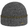 Donegal Wool Beanie with Cuff by Stetson grey