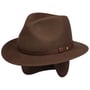 Dest Traveller Wool Hat with Ear Flaps by Stetson brown