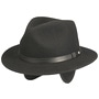 Dest Traveller Wool Hat with Ear Flaps by Stetson black